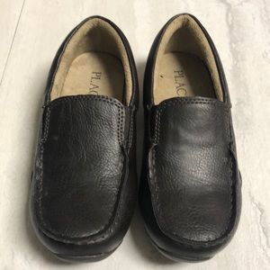 Brown-Children’s Place Boys Dress shoe. Never worn